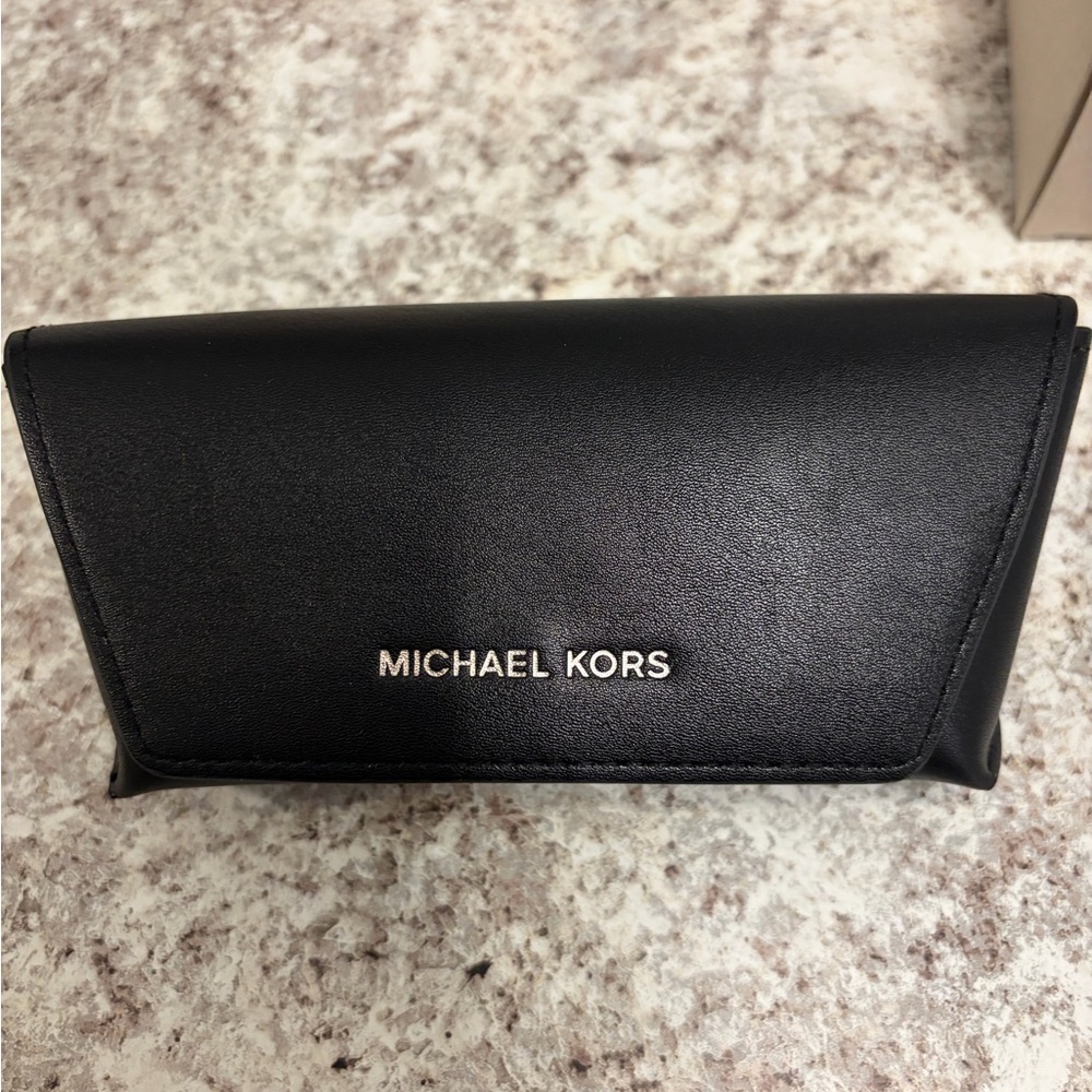 Michael Kors Men's Black and Gold Aviator Sunglasses - Picture 3 of 10